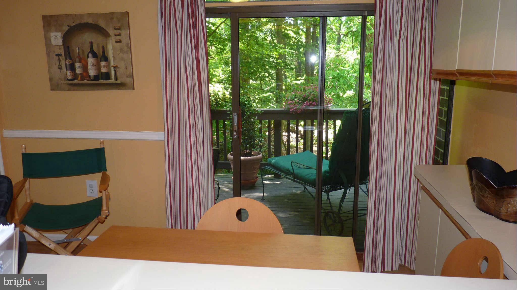 8132 Inverness Ridge Road Potomac, MD 20854 - Photo 11 of 26 Kitchen View of Deck