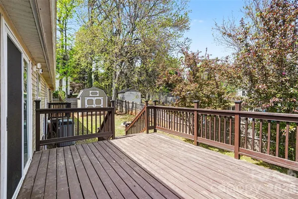 a view of a pathway and a pathway of a balcony