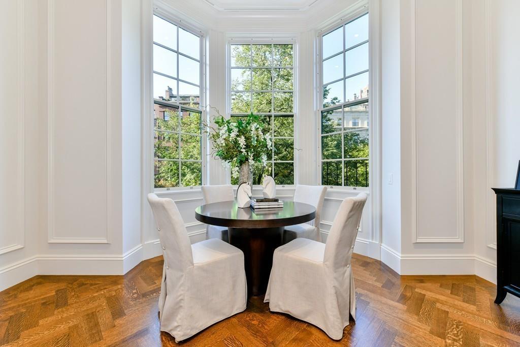 175 Beacon Street Boston, MA 02116 - Photo 20 of 35 a dining room with furniture and window