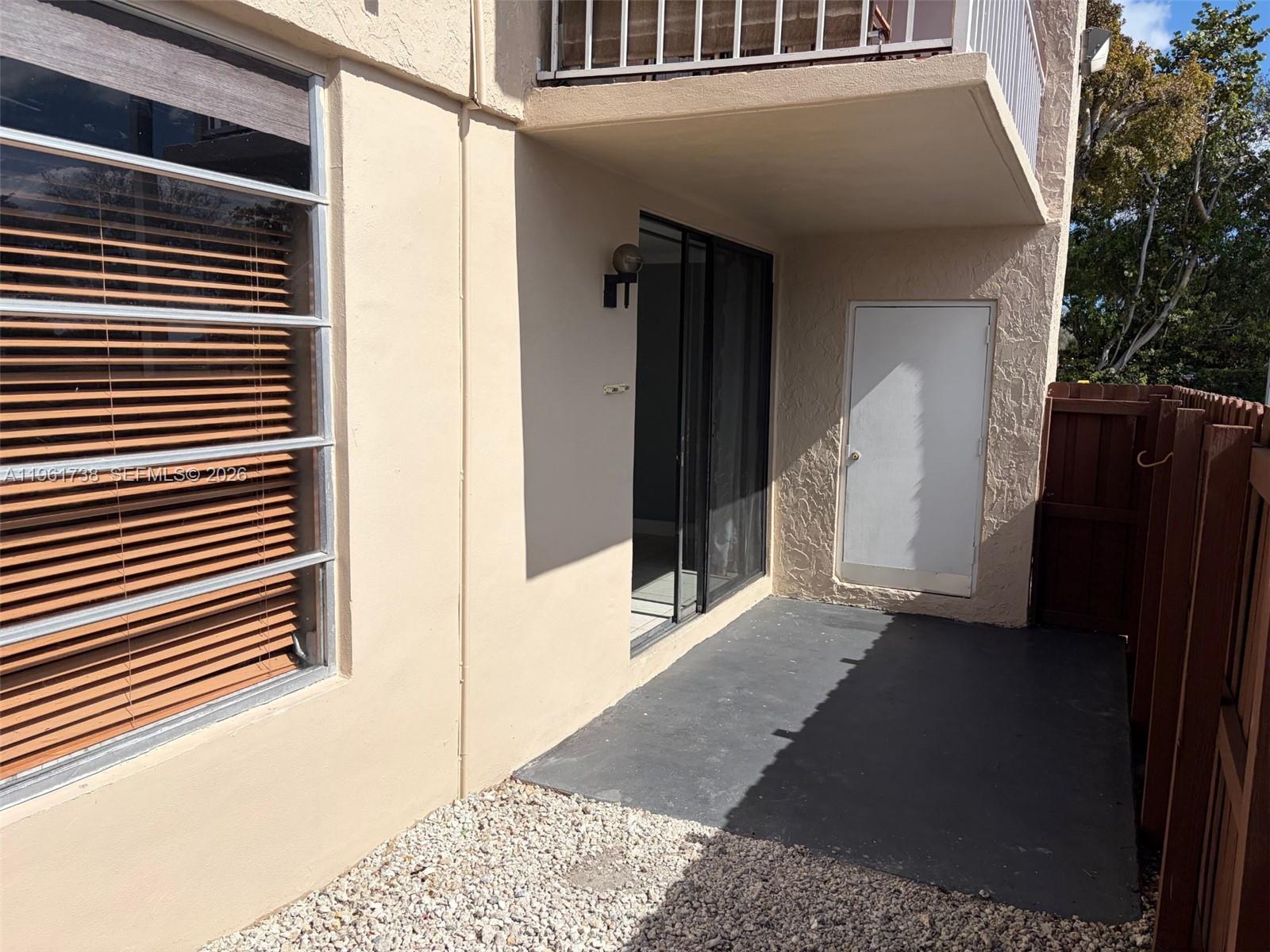 13781 Southwest 66th Street, Unit 129B Miami, FL 33183 - Photo 4 of 24 Patio area