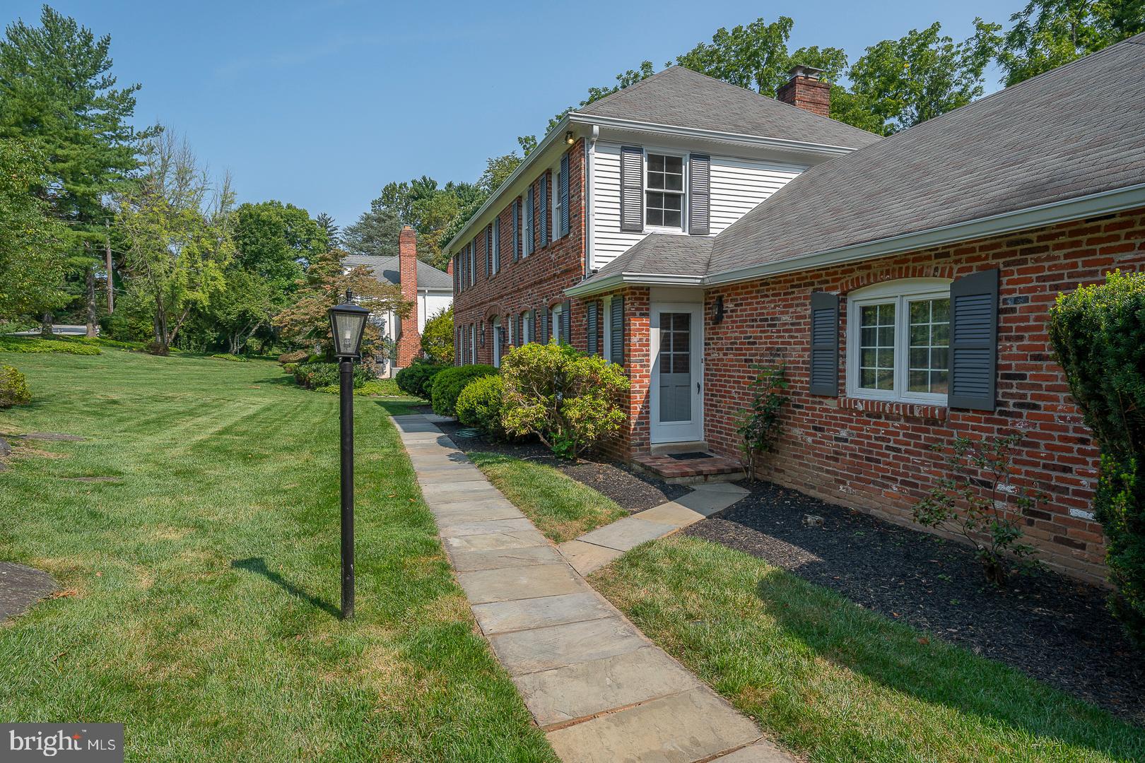1117 Ivymont Road Bryn Mawr, PA 19010 - Photo 2 of 57 Slate walkway brings guests to front & side doors