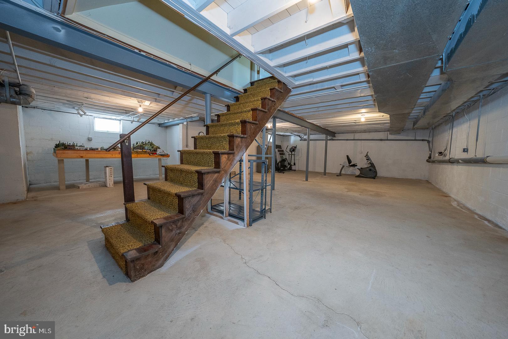 1117 Ivymont Road Bryn Mawr, PA 19010 - Photo 40 of 57 Stairs to unfinished basement