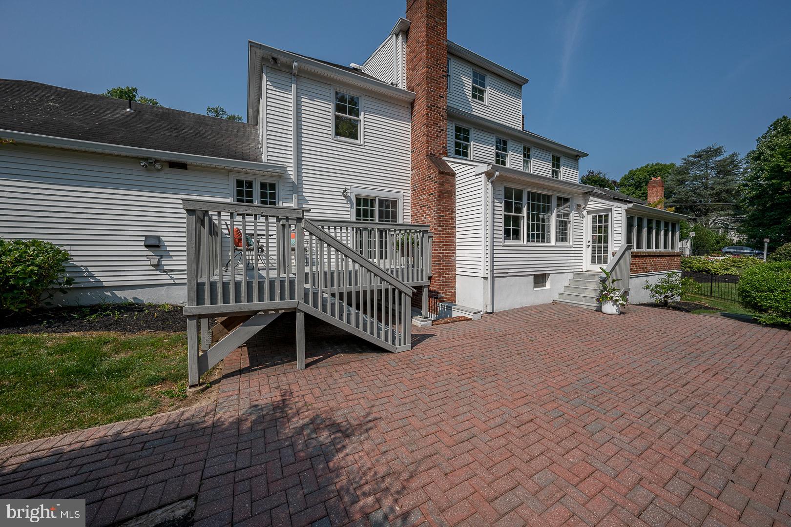1117 Ivymont Road Bryn Mawr, PA 19010 - Photo 45 of 57 Rear patio