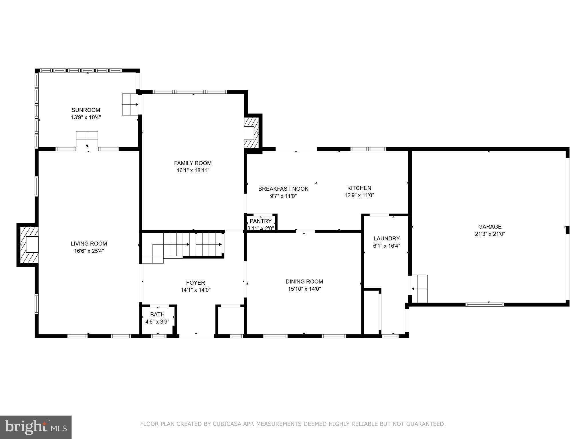 1117 Ivymont Road Bryn Mawr, PA 19010 - Photo 53 of 57 First Floor - measurements may not be accurate