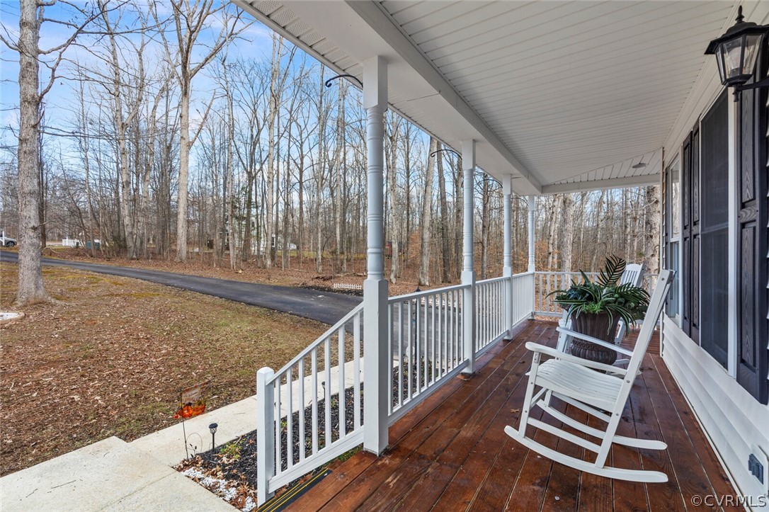 3531 Fairfield Road Powhatan, VA 23139 - Photo 3 of 50 Front porch view
