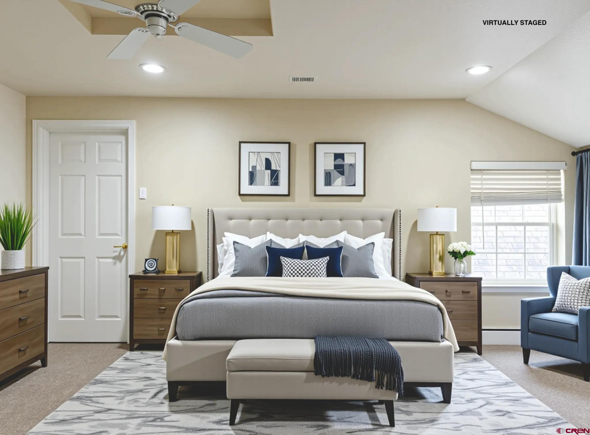 1484 1600th Road Delta, CO 81416 - Photo 33 of 45 a bedroom with a bed and furniture