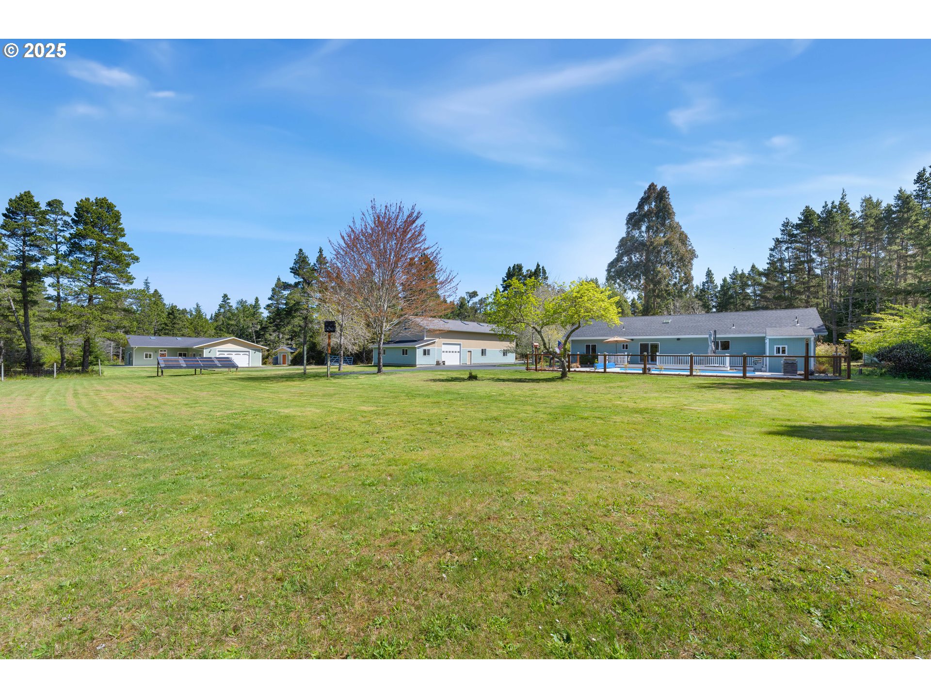 55654 Prosper Jct Road Bandon, OR 97411 - Photo 2 of 48 a view of an outdoor space and yard