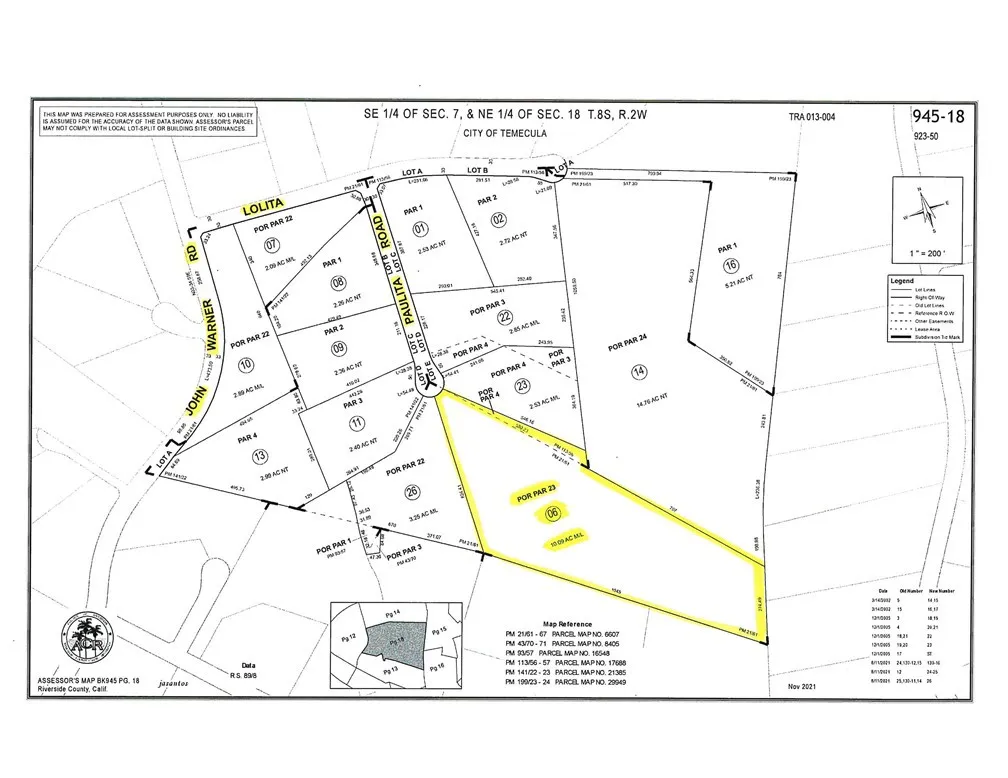 0 Paulita Road Temecula, CA 92592 - Photo 3 of 36 view of a black and white photo