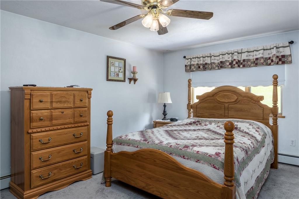 224 Vance Station Road Washington, PA 15301 - Photo 12 of 38 Master bedroom - freshly painted with new carpet.