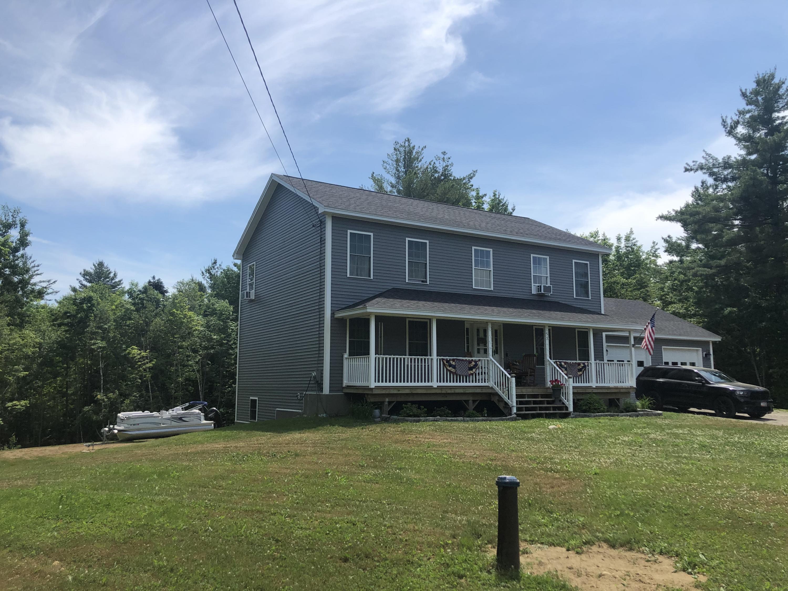 55 Cross Road South China, ME 04358 - Photo 2 of 26 Exterior with large yard
