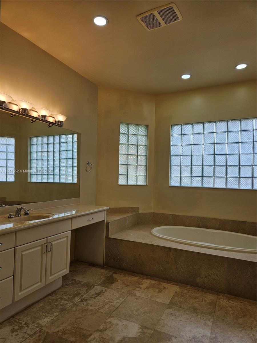 18951 Southwest 30th Street Miramar, FL 33029 - Photo 14 of 62 Makeup Vanity with Marble Sink