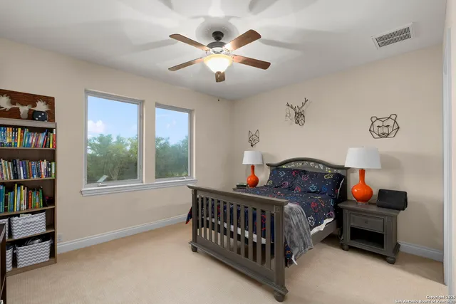 a view of a swimming pool in front of house