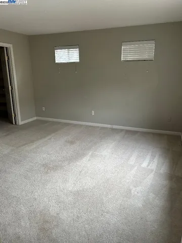 a view of empty room
