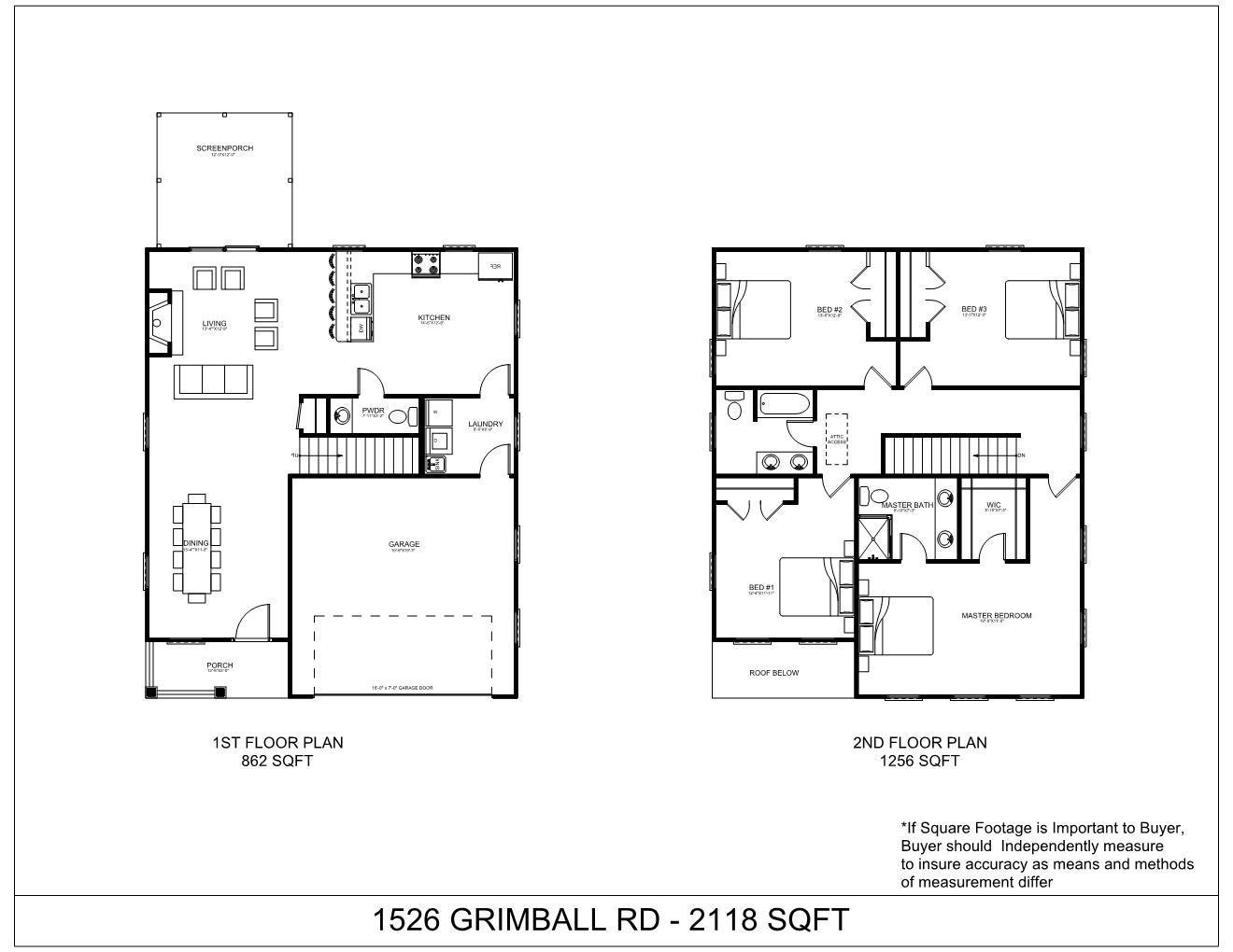 1526 Grimball Rd Extension Charleston, SC 29412 - Photo 42 of 42 1526 Grimball Rd_floor plan