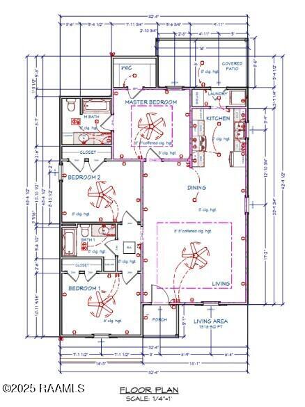 347 A Marie Sunset, LA 70584 - Photo 21 of 21 FLOORPLAN