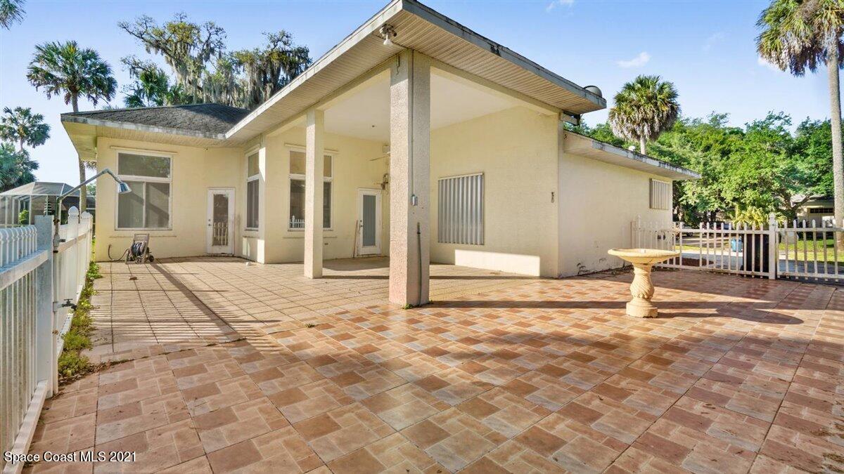 739 Seymour Road Northeast Palm Bay, FL 32905 - Photo 23 of 25 Large Patio