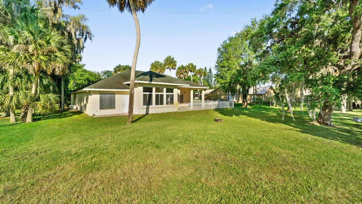 739 Seymour Road Northeast Palm Bay, FL 32905 - Photo 25 of 25 Large Backyard