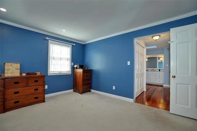 a room with furniture and window