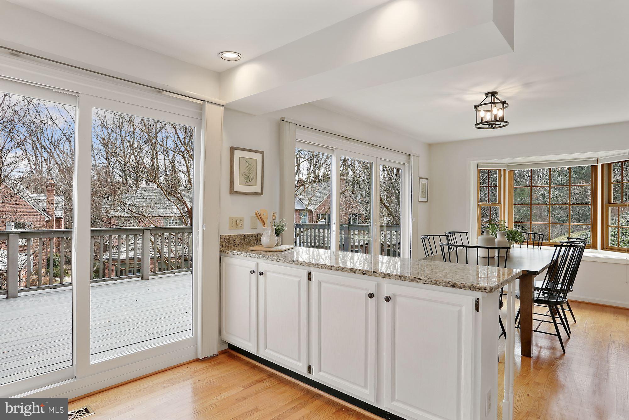 2677 Marcey Road Arlington, VA 22207 - Photo 11 of 43 Sun-drenched Kitchen