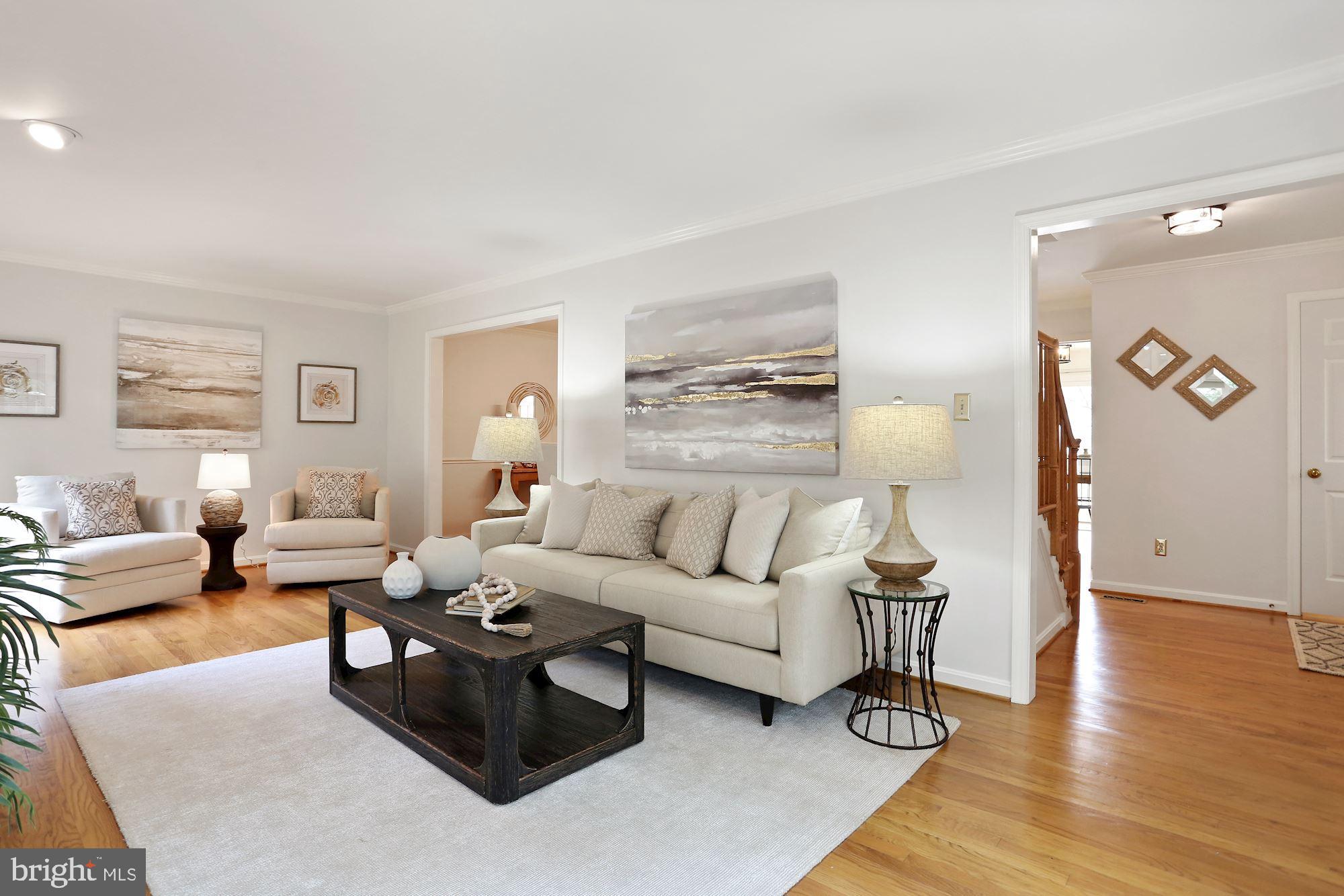 2677 Marcey Road Arlington, VA 22207 - Photo 18 of 43 Open Living Room