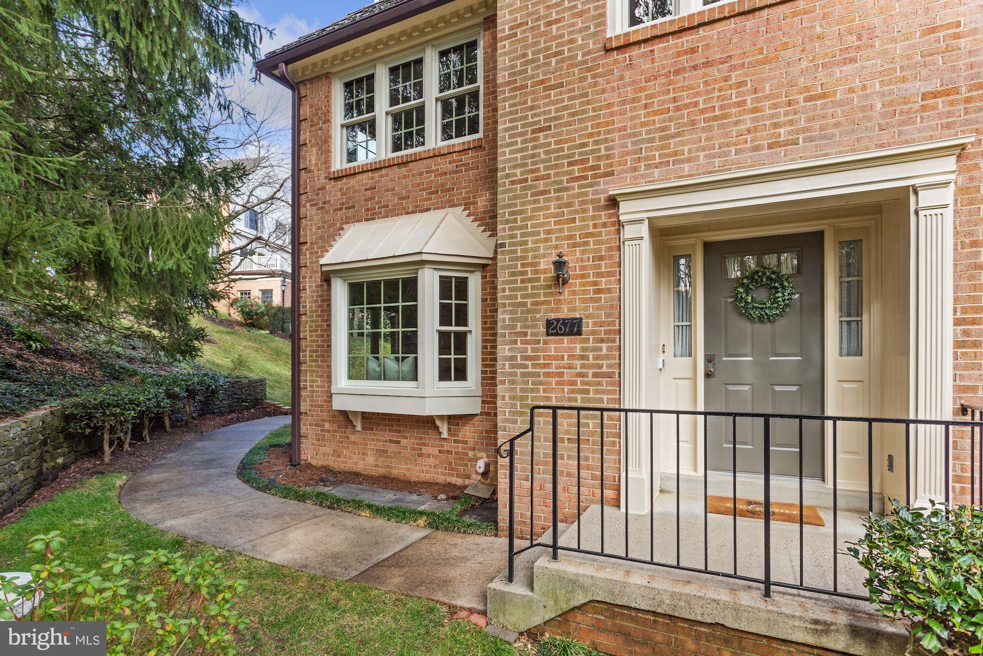 2677 Marcey Road Arlington, VA 22207 - Photo 3 of 43 Front Entrance