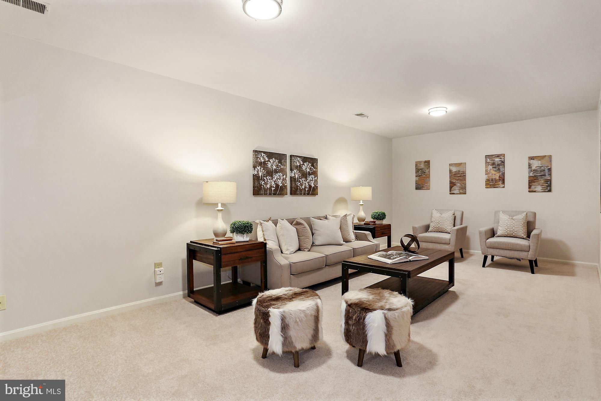 2677 Marcey Road Arlington, VA 22207 - Photo 36 of 43 New Carpet in Large Recreation Room