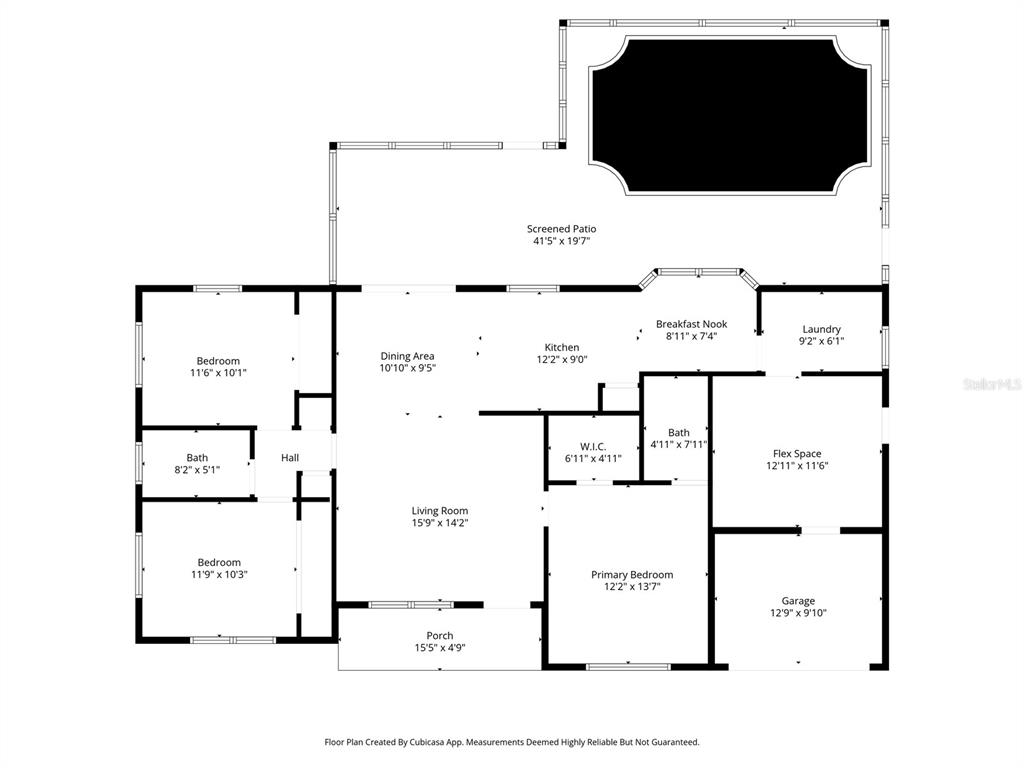 2481 South Summerwood Point Inverness, FL 34450 - Photo 4 of 38 a picture of a floor plan