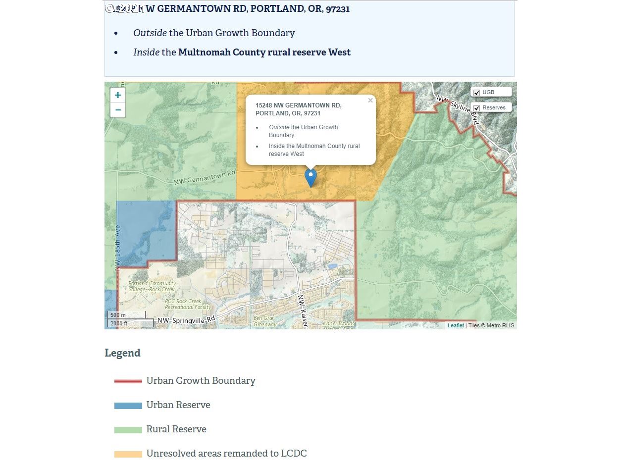 15248 Northwest Germantown Road Portland, OR 97231 - Photo 27 of 28