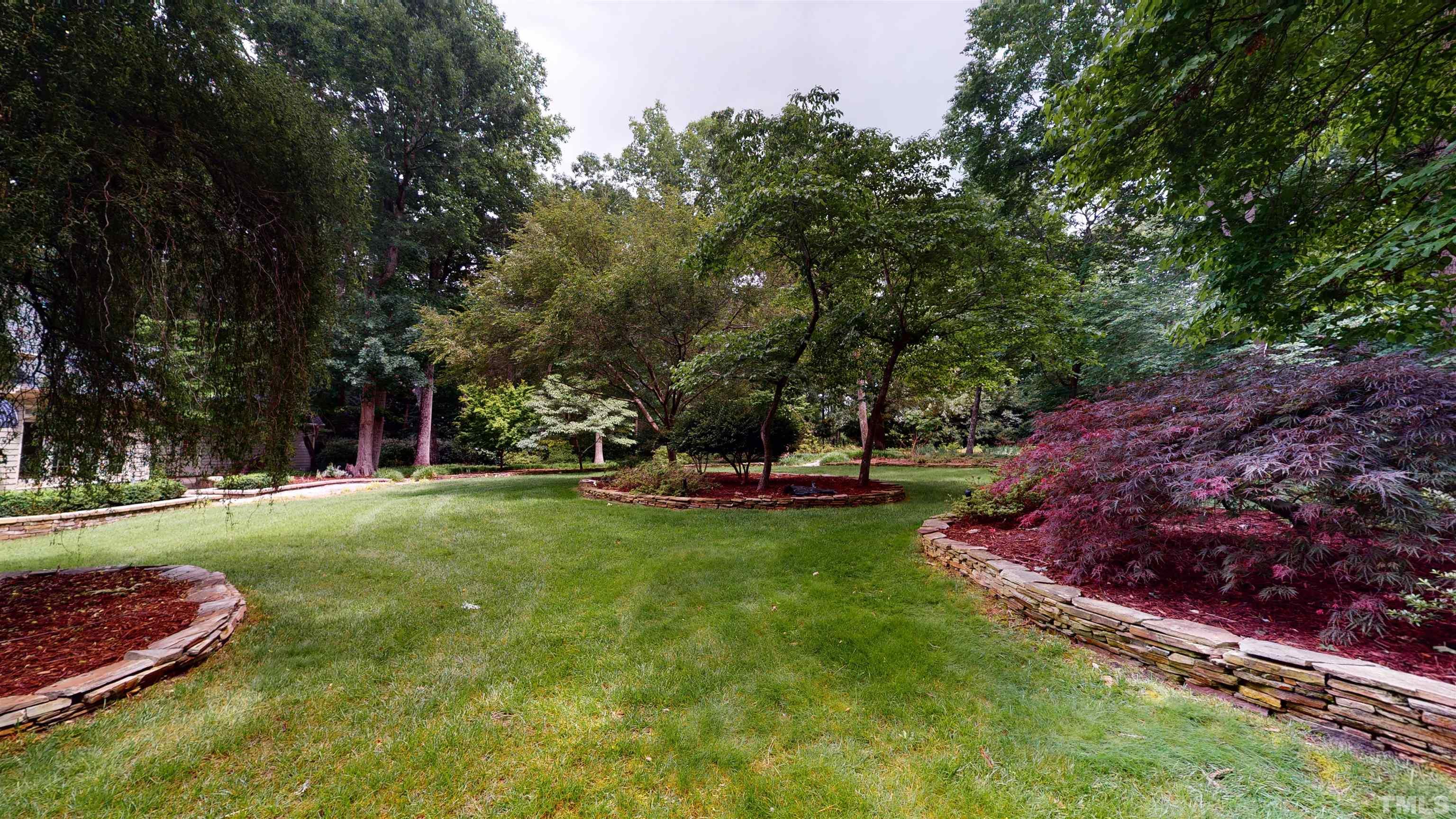 1624 Adams Mountain Road Raleigh, NC 27614 - Photo 89 of 100 a view of a park with large trees