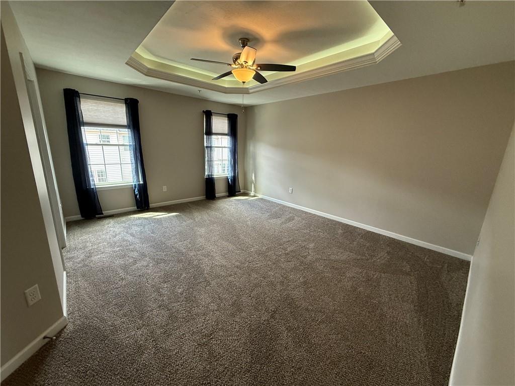 202 Pointe View Drive Mars, PA 16046 - Photo 3 of 10 a view of a livingroom with a ceiling fan and window