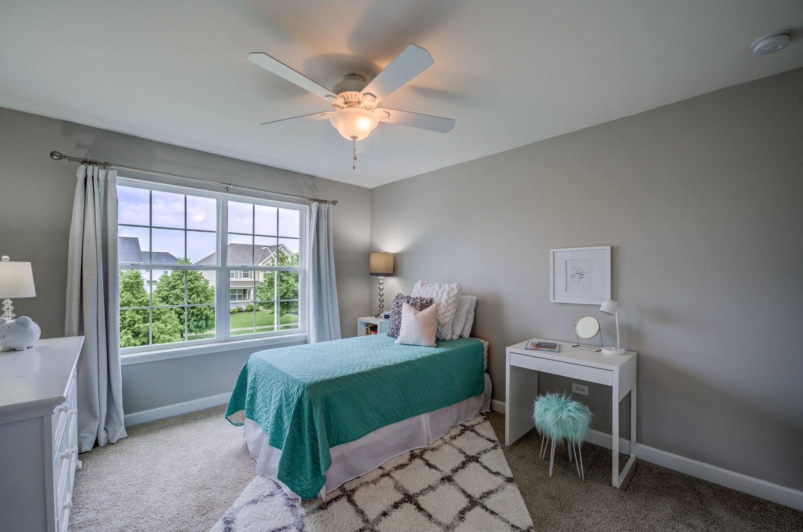 2305 Brookstone Drive Bolingbrook, IL 60490 - Photo 14 of 26 a bedroom with a bed and a window