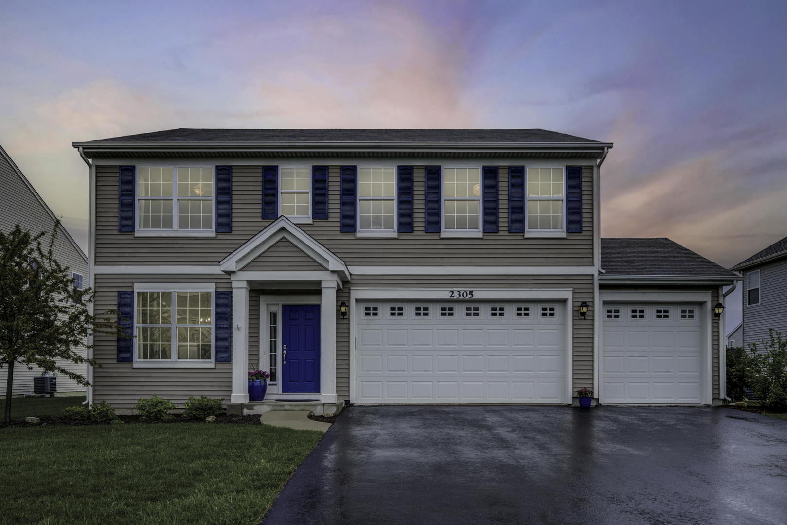 2305 Brookstone Drive Bolingbrook, IL 60490 - Photo 22 of 26 front view of a house with a yard