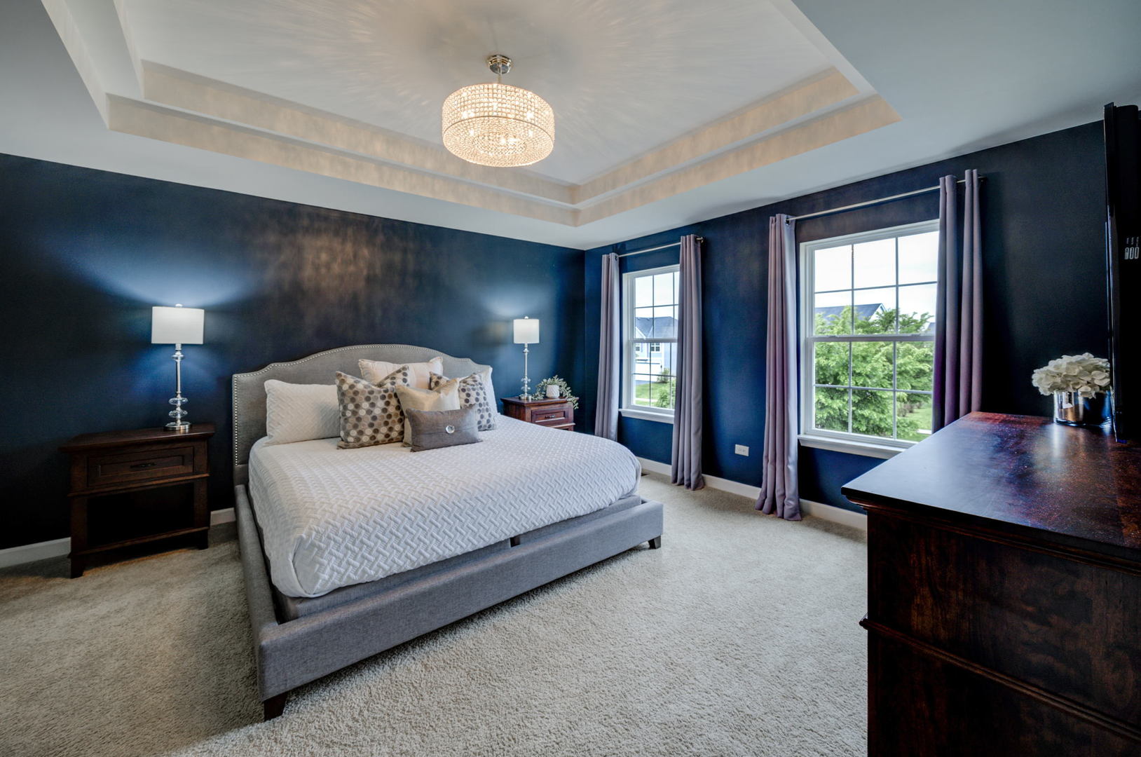 2305 Brookstone Drive Bolingbrook, IL 60490 - Photo 10 of 26 a bedroom with a large bed and a window