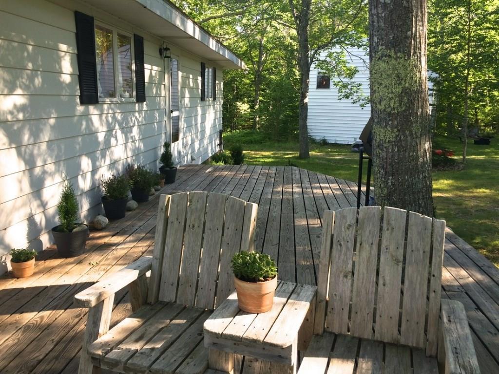 202 Little Deer Isle Road Little Deer Isle, ME 04650 - Photo 14 of 35 side deck area looking back toward 3...