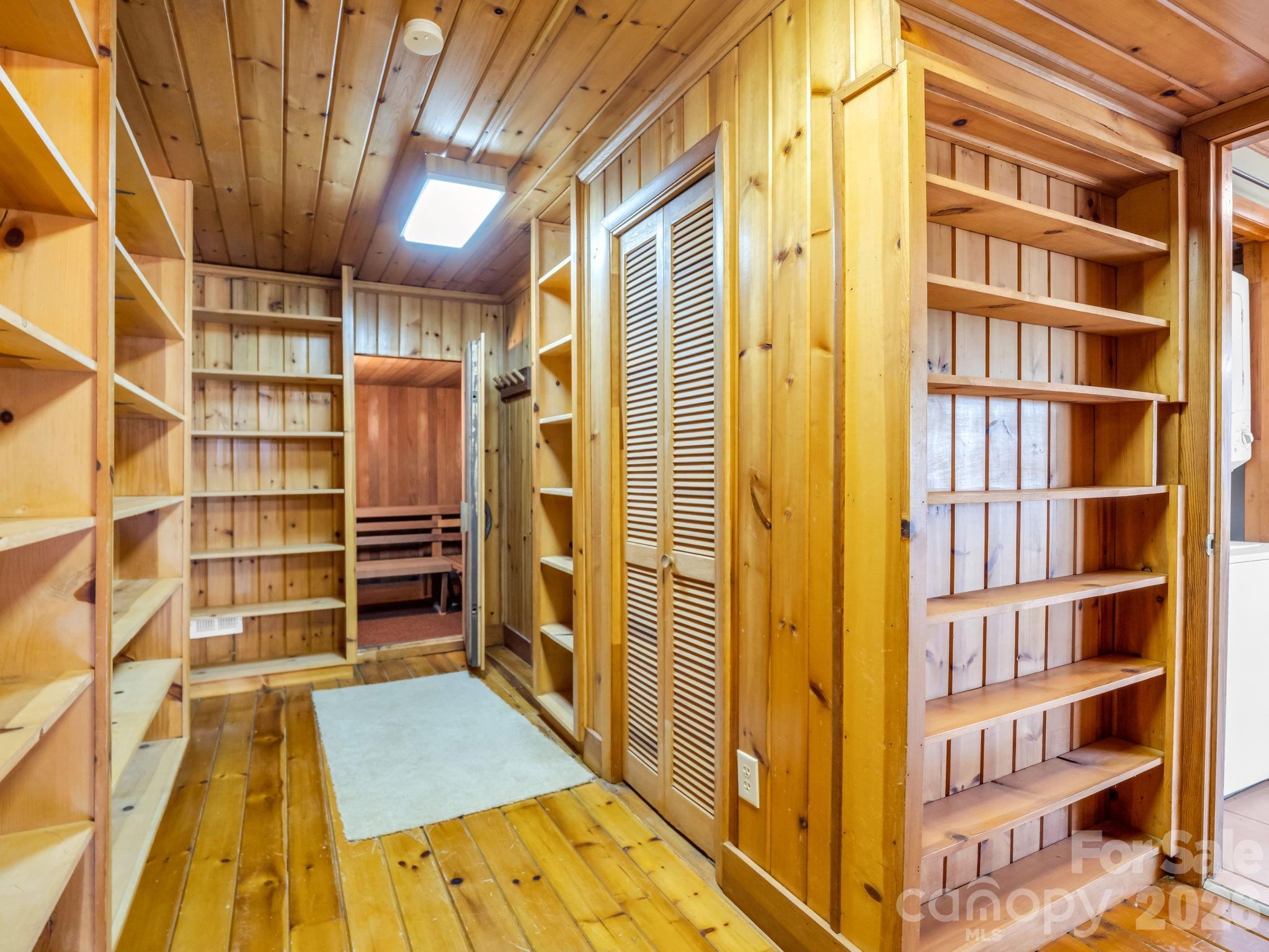 307 Watership Road Lake Lure, NC 28746 - Photo 30 of 48 a view of walk in a room with stairs