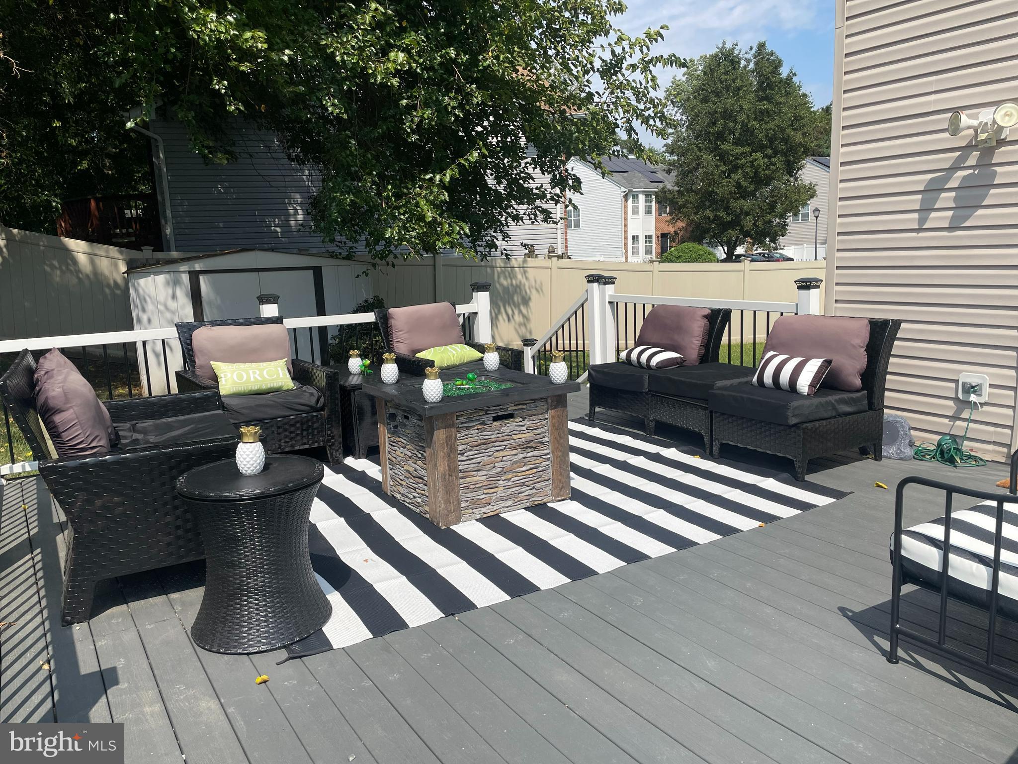 6106 Modupeola Way Capitol Heights, MD 20743 - Photo 29 of 32 Patio with Outdoor and Firepit