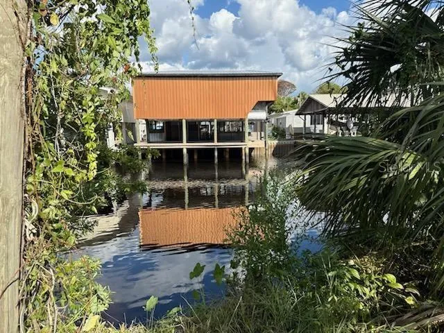 a view of a back yard