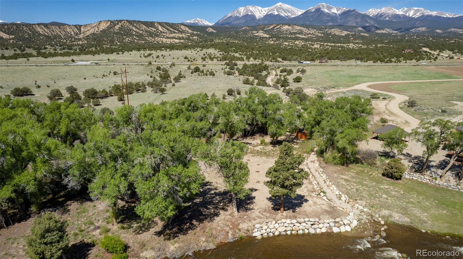 11033 Rivers Edge Lane Salida, CO 81201 - Photo 11 of 48 a view of lake with mountain