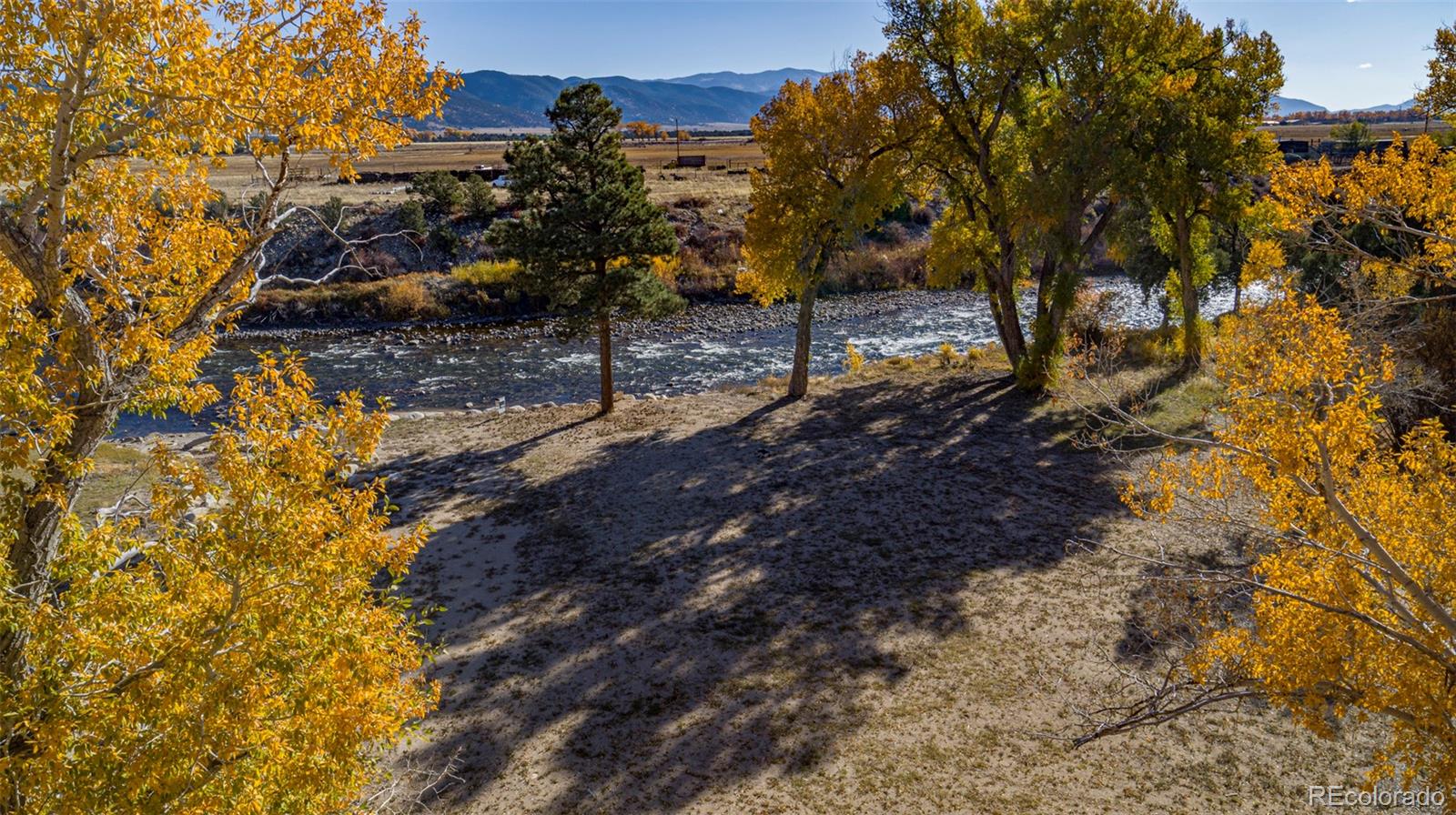 11033 Rivers Edge Lane Salida, CO 81201 - Photo 39 of 48 a view of a yard with trees