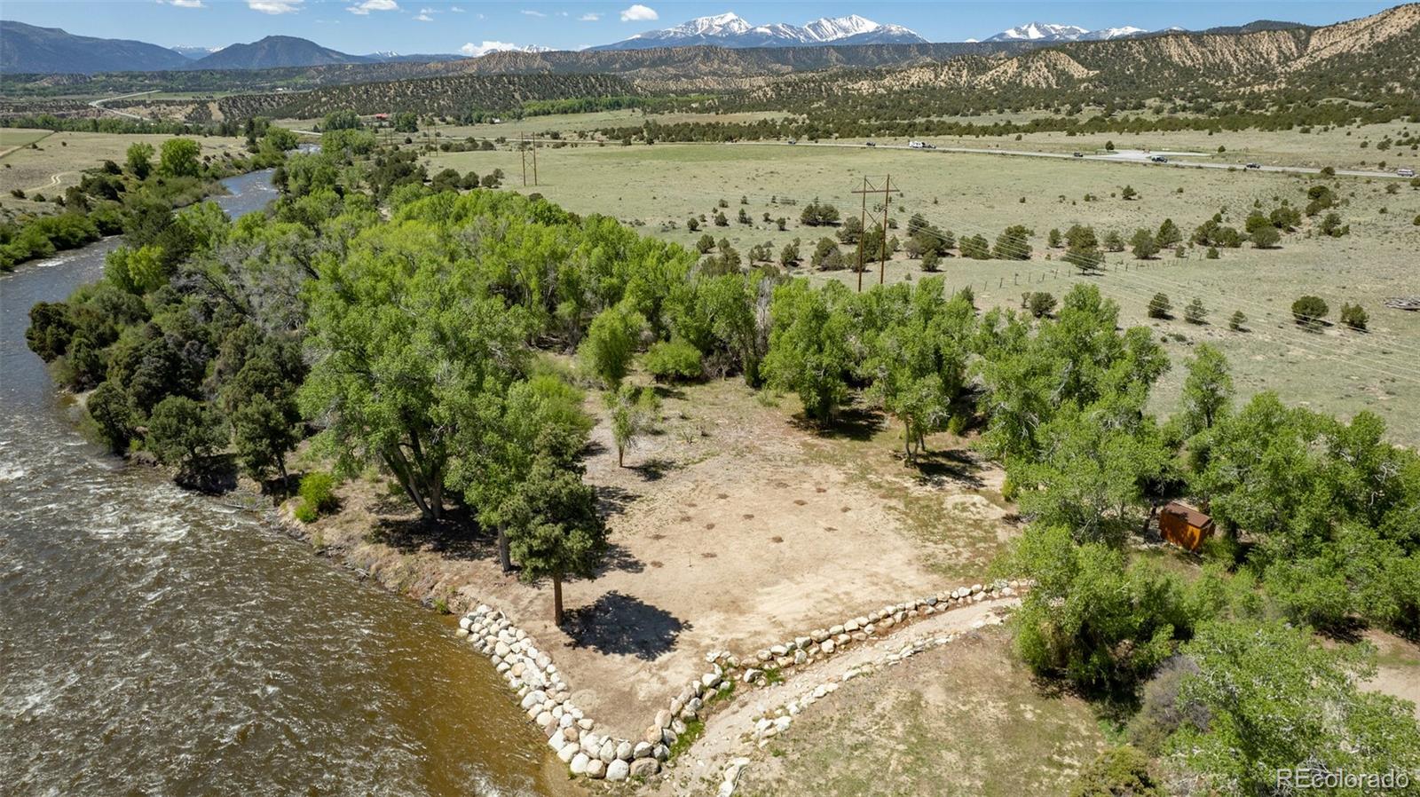 11033 Rivers Edge Lane Salida, CO 81201 - Photo 9 of 48 a view of lake with mountain