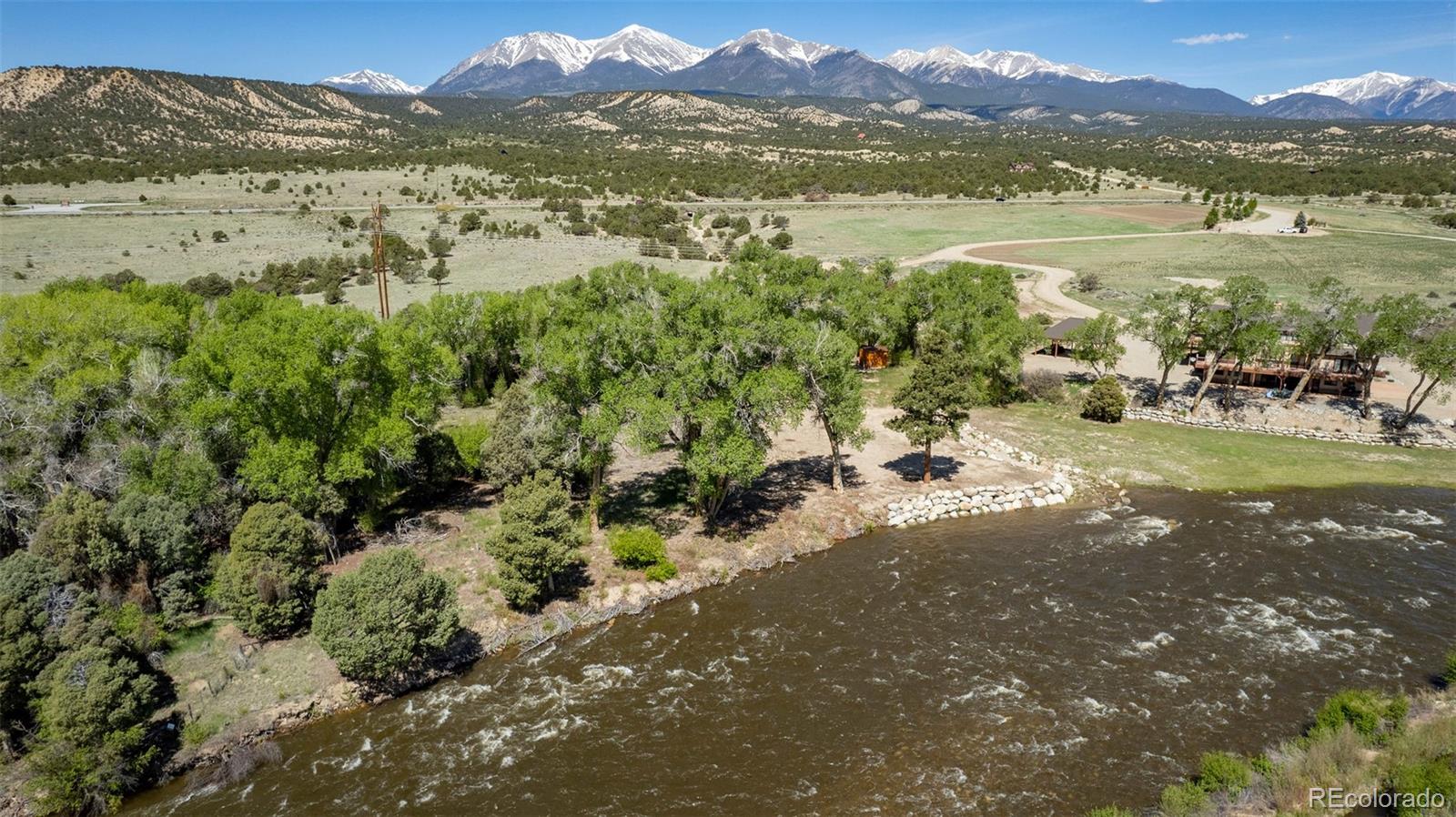 11033 Rivers Edge Lane Salida, CO 81201 - Photo 10 of 48 a view of lake with mountain