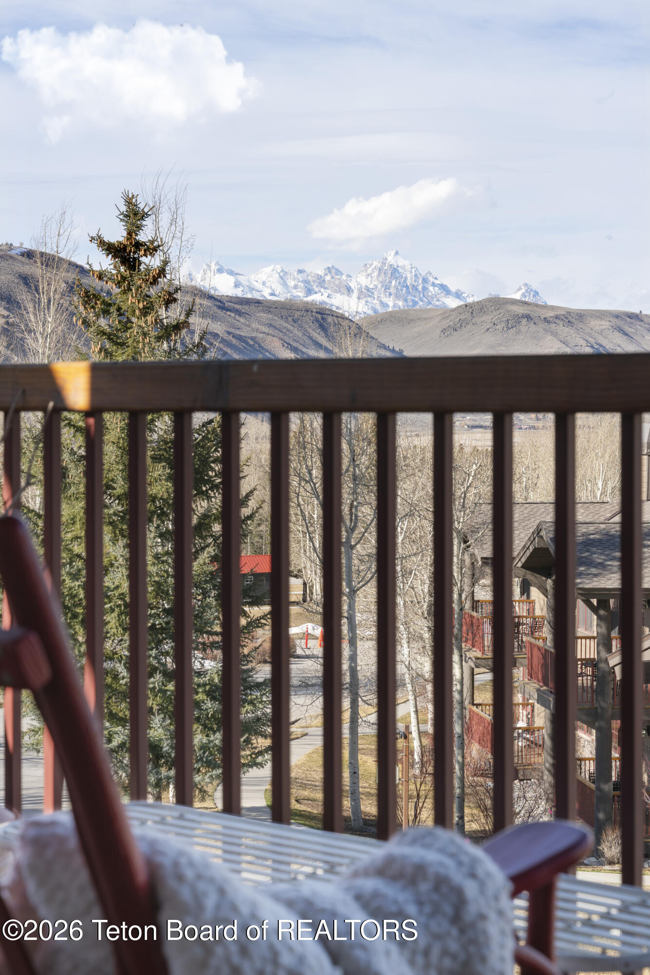536 Snow King Loop Road, Unit 3630 Jackson, WY 83001 - Photo 40 of 42 Porch View