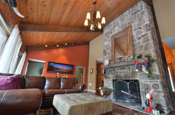 47 Pierpont Road Dudley, MA 01571 - Photo 13 of 30 a living room with furniture and a fireplace