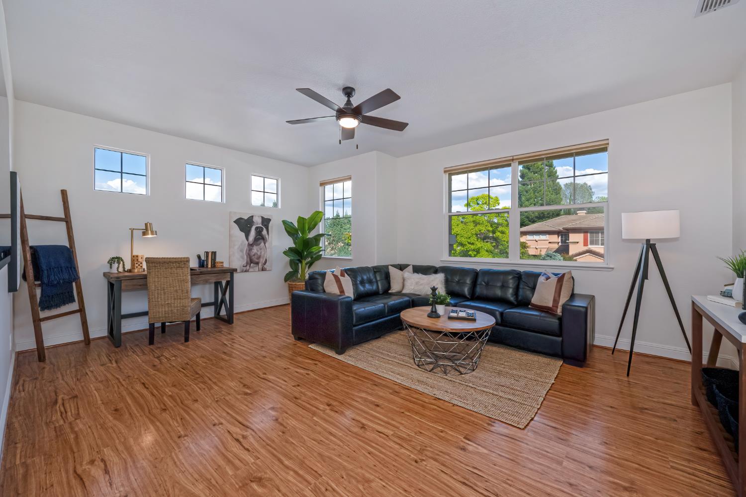 820 Travis Street Folsom, CA 95630 - Photo 39 of 47 a living room with furniture and a wooden floor