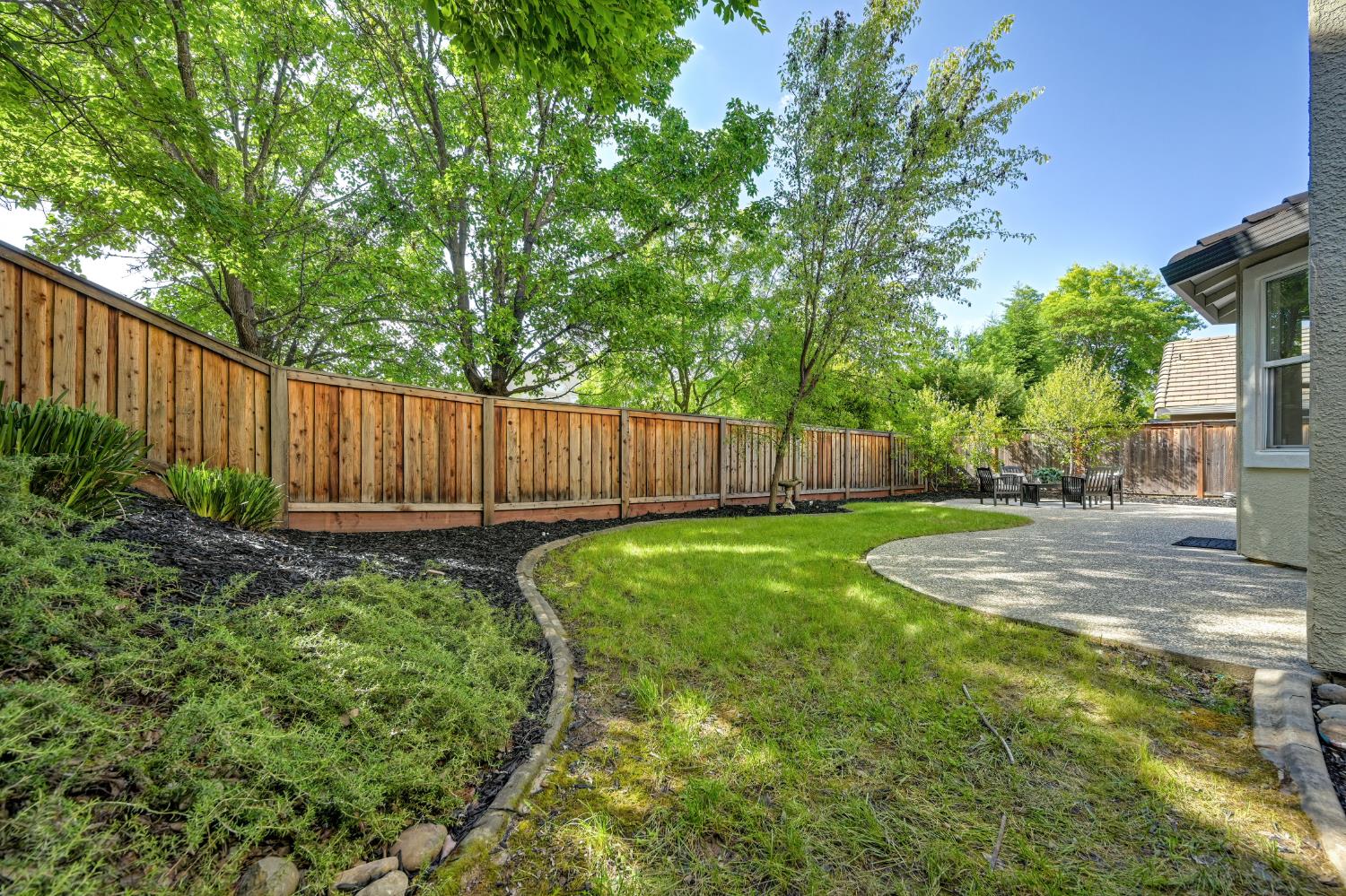 820 Travis Street Folsom, CA 95630 - Photo 46 of 47 a view of a backyard with garden