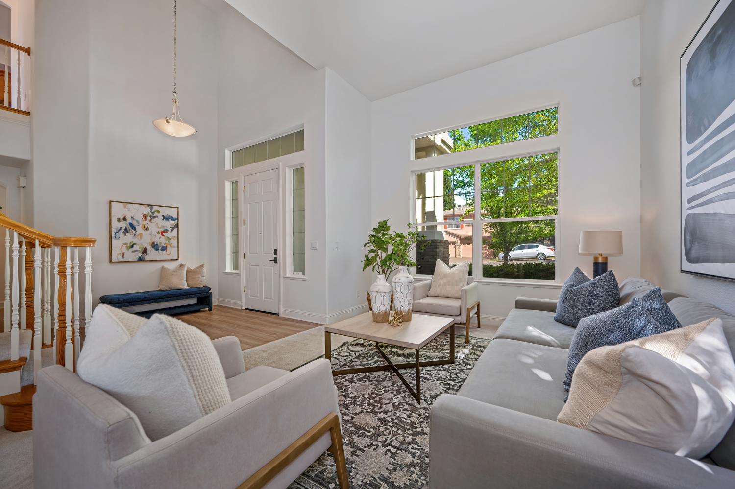 820 Travis Street Folsom, CA 95630 - Photo 9 of 47 a living room with furniture and a large window