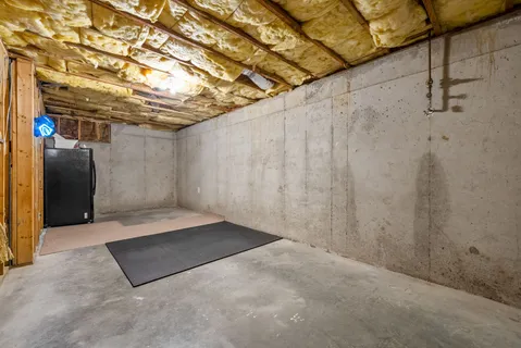 a view of a wall with elevator