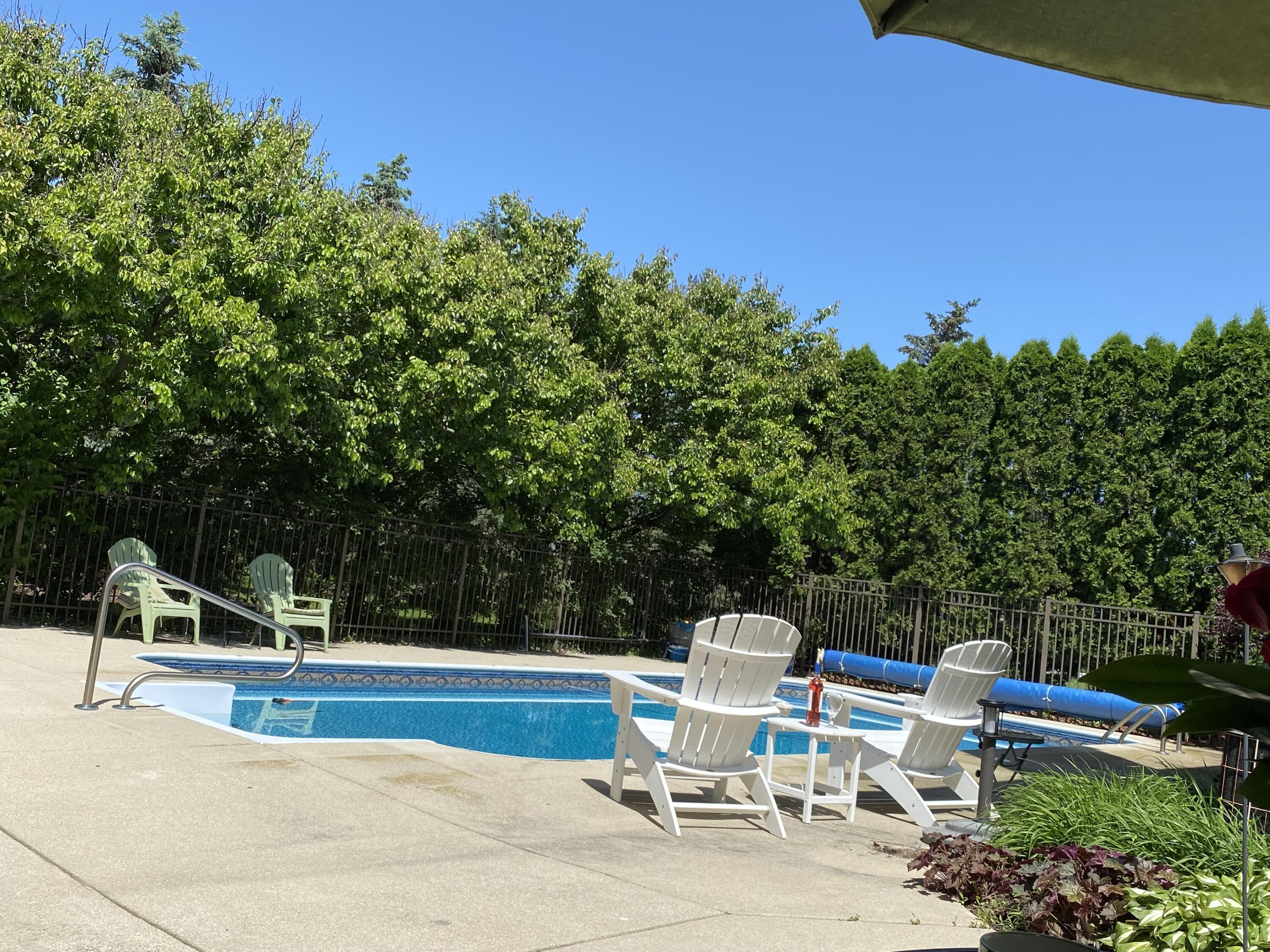17155 Vanderbilt Street Brookfield, WI 53005 - Photo 40 of 58 Loads of privacy all around the pool