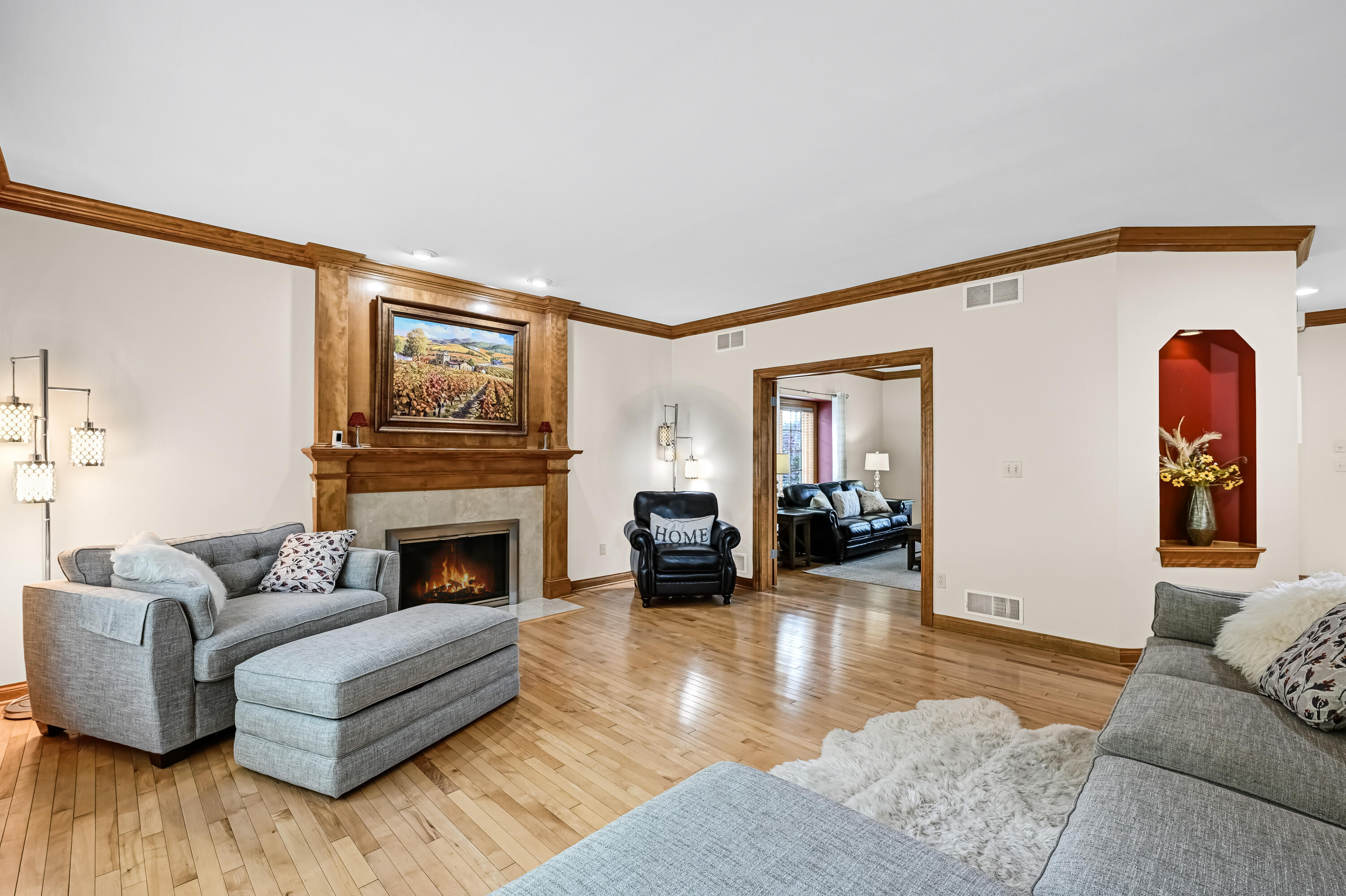 17155 Vanderbilt Street Brookfield, WI 53005 - Photo 8 of 58 Relax by the fire