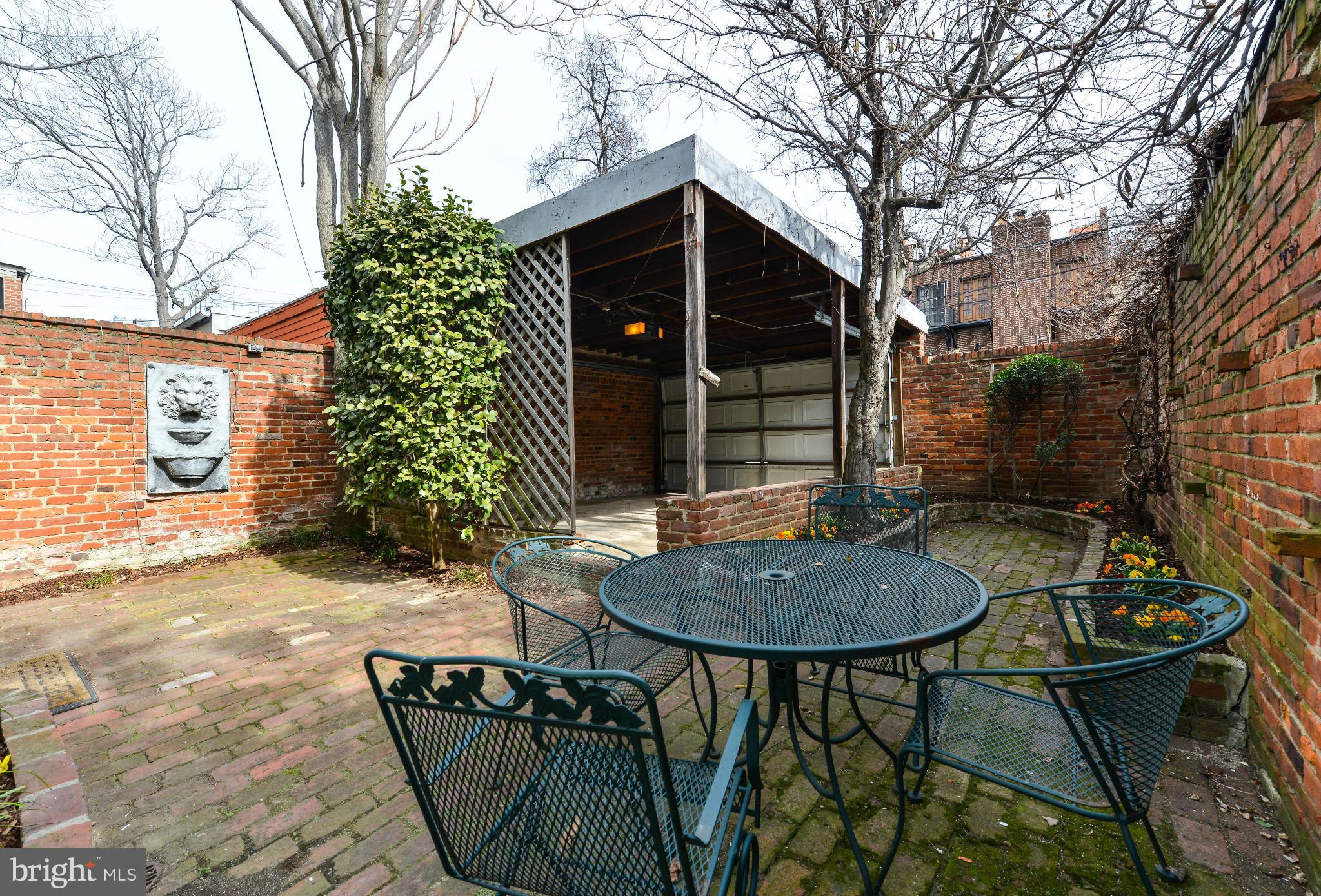 520 5th Street Southeast Washington, DC 20003 - Photo 29 of 30 Brick Patio area for al fresco dining